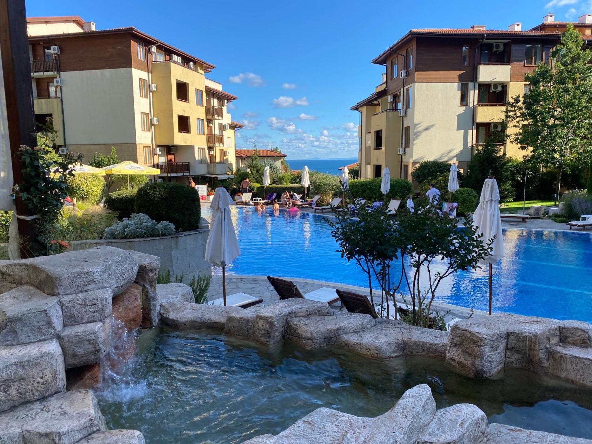 Garden Of Eden B3-2 Private One Bedroom Apartment Sveti Vlas Bagian luar foto